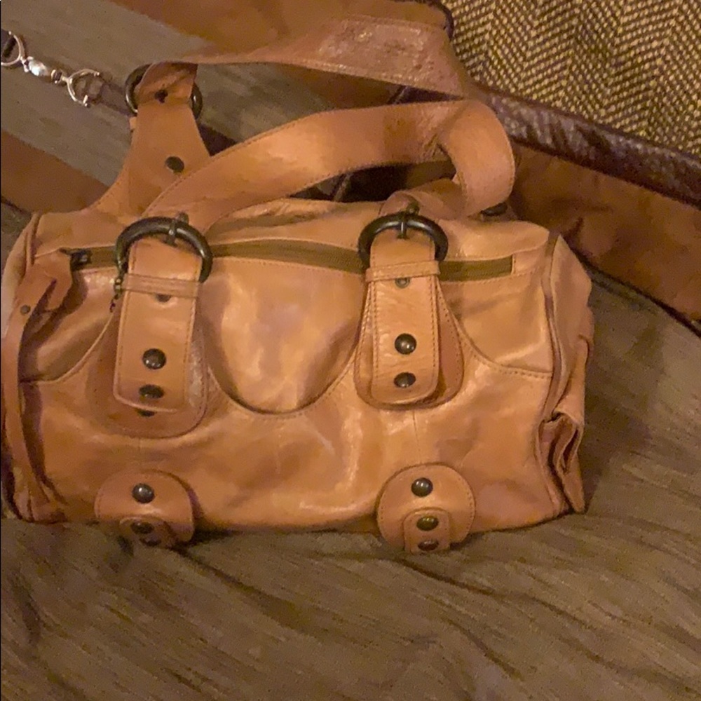 Vintage Helen welsh leather bag EUC look at pics fior details